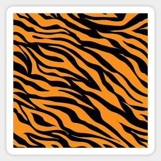 Tiger Print Sticker